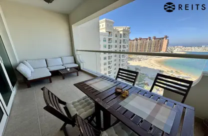 Apartment - 1 Bedroom - 1 Bathroom for rent in Al Haseer - Shoreline Apartments - Palm Jumeirah - Dubai