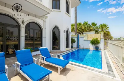 Villa - 5 Bedrooms - 5 Bathrooms for rent in Garden Homes Frond O - Garden Homes - Palm Jumeirah - Dubai