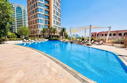 Apartment - 3 Bedrooms - 4 Bathrooms for rent in United Square - Al Khalidiya - Abu Dhabi