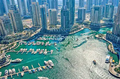 Apartment - 2 Bedrooms - 3 Bathrooms for sale in Damac Heights - Dubai Marina - Dubai