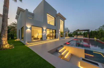 Villa - 5 Bedrooms - 6 Bathrooms for rent in Entertainment Foyer - Mediterranean Clusters - Jumeirah Islands - Dubai