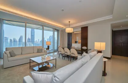 Apartment - 3 Bedrooms - 4 Bathrooms for rent in The Address Sky View Tower 2 - The Address Sky View Towers - Downtown Dubai - Dubai