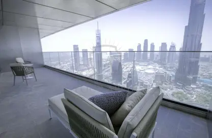 Penthouse - 4 Bedrooms - 6 Bathrooms for rent in Bridge Sky - Burj Khalifa Area - Downtown Dubai - Dubai