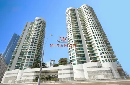 Apartment - 2 Bedrooms - 4 Bathrooms for rent in Beach Towers - Shams Abu Dhabi - Al Reem Island - Abu Dhabi