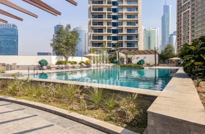 Apartment - 2 Bedrooms - 2 Bathrooms for rent in Silverene Tower A - Silverene - Dubai Marina - Dubai