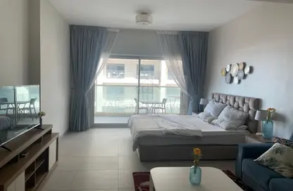 Apartment - 1 Bathroom for rent in Dune Residency - Jumeirah Village Circle - Dubai