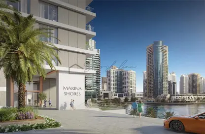 Apartment - 1 Bedroom - 1 Bathroom for sale in Marina Shores - Dubai Marina - Dubai