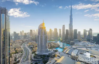 Hotel  and  Hotel Apartment - 3 Bedrooms - 3 Bathrooms for rent in The Address Residence Fountain Views 3 - The Address Residence Fountain Views - Downtown Dubai - Dubai