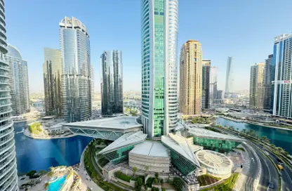 Apartment - 1 Bathroom for rent in Indigo Tower - JLT Cluster D - Jumeirah Lake Towers - Dubai