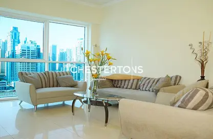 Apartment - 1 Bedroom - 2 Bathrooms for rent in Saba Towers - JLT Cluster Q - Jumeirah Lake Towers - Dubai