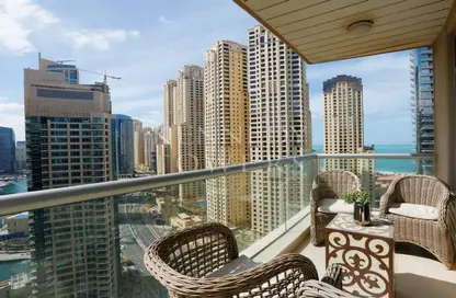 Apartment - 1 Bedroom - 1 Bathroom for rent in Blakely Tower - Park Island - Dubai Marina - Dubai