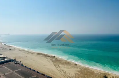 Apartment - 3 Bedrooms - 4 Bathrooms for sale in Corniche Tower - Ajman Corniche Road - Ajman