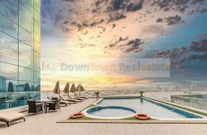 Apartment - 1 Bedroom - 2 Bathrooms for sale in Oasis Tower - Al Rashidiya 1 - Al Rashidiya - Ajman