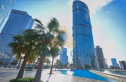 Apartment - 2 Bedrooms - 3 Bathrooms for rent in Sun Tower - Shams Abu Dhabi - Al Reem Island - Abu Dhabi