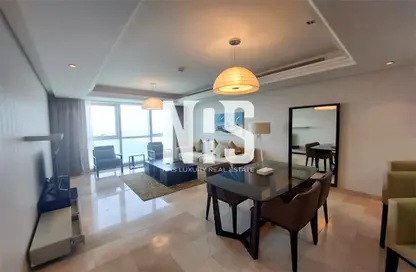 Apartment - 2 Bedrooms - 3 Bathrooms for rent in Wave tower - Corniche Road - Abu Dhabi