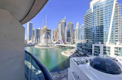 Apartment - 1 Bedroom - 1 Bathroom for rent in Time Place Tower - Dubai Marina - Dubai