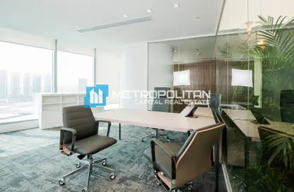 Office Space - Studio - 1 Bathroom for rent in Addax port office tower - City Of Lights - Al Reem Island - Abu Dhabi