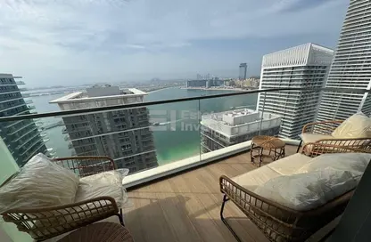 Apartment - 1 Bedroom - 1 Bathroom for rent in Marina Vista - EMAAR Beachfront - Dubai Harbour - Dubai