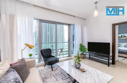 Apartment - 1 Bedroom - 2 Bathrooms for rent in Bay Central West - Bay Central - Dubai Marina - Dubai