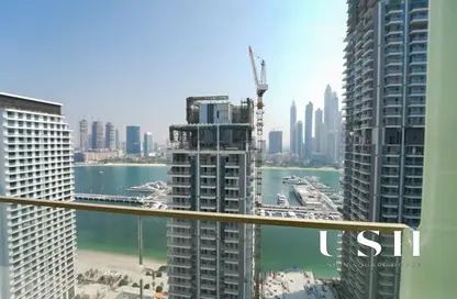 Apartment - 1 Bedroom - 1 Bathroom for sale in Grand Bleu Tower 2 - EMAAR Beachfront - Dubai Harbour - Dubai