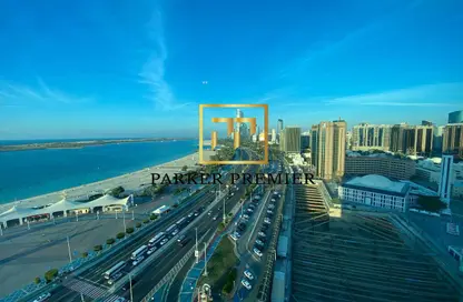 Apartment - 3 Bedrooms - 4 Bathrooms for rent in Bel Ghailam Tower - Corniche Road - Abu Dhabi