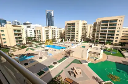Apartment - 2 Bedrooms - 2 Bathrooms for rent in Al Dhafra 1 - Al Dhafra - Greens - Dubai