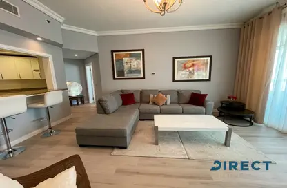 Apartment - 2 Bedrooms - 2 Bathrooms for rent in Al Haseer - Shoreline Apartments - Palm Jumeirah - Dubai