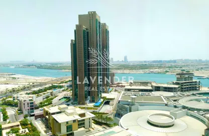 Apartment - 1 Bedroom - 2 Bathrooms for rent in Burooj Views - Marina Square - Al Reem Island - Abu Dhabi