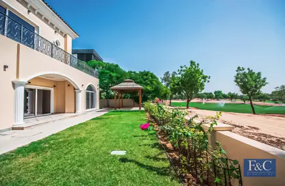 Villa - 7 Bedrooms for rent in Wildflower - Earth - Jumeirah Golf Estates - Dubai