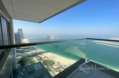 Apartment - 3 Bedrooms - 5 Bathrooms for rent in 1 JBR - Jumeirah Beach Residence - Dubai