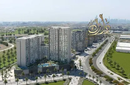 Apartment - 2 Bedrooms - 3 Bathrooms for sale in Jannat - Midtown - Dubai Production City (IMPZ) - Dubai