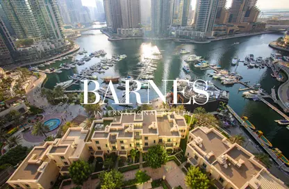 Apartment - 3 Bedrooms - 4 Bathrooms for rent in Al Fairooz Tower - Emaar 6 Towers - Dubai Marina - Dubai