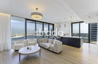 Apartment - 3 Bedrooms - 3 Bathrooms for sale in Beach Isle - EMAAR Beachfront - Dubai Harbour - Dubai