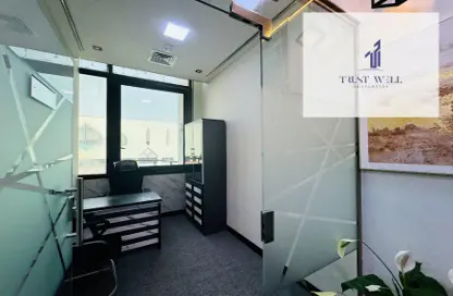 Office Space - Studio - 4 Bathrooms for rent in Al Sawari Tower - Al Khalidiya - Abu Dhabi