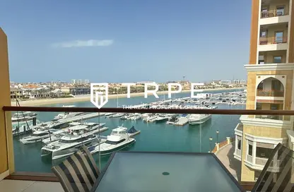 Apartment - 1 Bathroom for rent in Palm Views East - Palm Views - Palm Jumeirah - Dubai