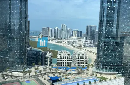 Apartment - 1 Bedroom - 2 Bathrooms for sale in The Gate Tower 1 - Shams Abu Dhabi - Al Reem Island - Abu Dhabi