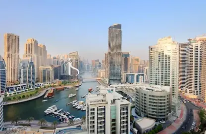 Apartment - 2 Bedrooms - 3 Bathrooms for rent in DEC Tower 1 - DEC Towers - Dubai Marina - Dubai