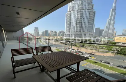 Apartment - 1 Bedroom - 1 Bathroom for rent in Boulevard Point - Downtown Dubai - Dubai