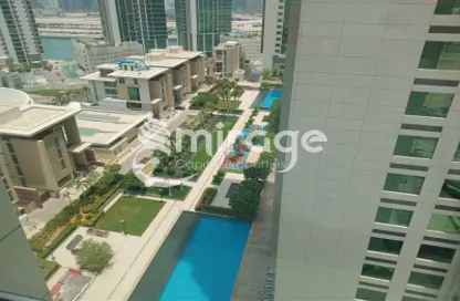 Apartment - 1 Bedroom - 2 Bathrooms for rent in Marina Blue Tower - Marina Square - Al Reem Island - Abu Dhabi