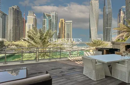 Villa - 3 Bedrooms - 5 Bathrooms for rent in Al Anbar Villas - Dubai Marina - Dubai