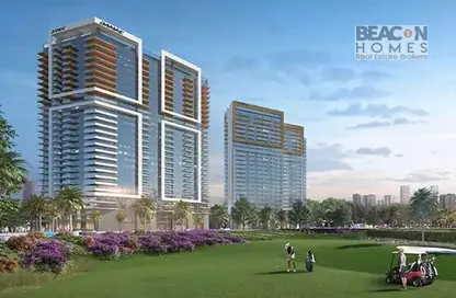 Apartment - 2 Bedrooms - 3 Bathrooms for sale in Golf Gate 2 - DAMAC Hills - Dubai