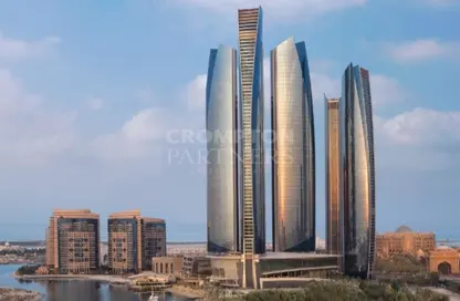 Apartment - 1 Bedroom - 2 Bathrooms for rent in Etihad Tower 2 - Etihad Towers - Corniche Road - Abu Dhabi