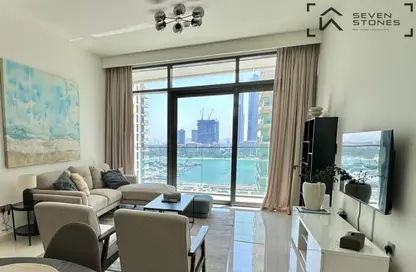 Apartment - 2 Bedrooms - 2 Bathrooms for sale in Beach Vista - EMAAR Beachfront - Dubai Harbour - Dubai