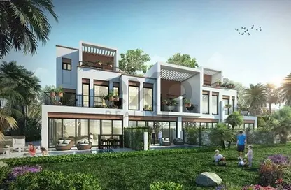 Townhouse - 5 Bedrooms - 4 Bathrooms for sale in Costa Brava 1 - Costa Brava at DAMAC Lagoons - Damac Lagoons - Dubai