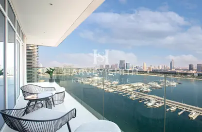 Apartment - 3 Bedrooms - 4 Bathrooms for rent in Sunrise Bay - EMAAR Beachfront - Dubai Harbour - Dubai