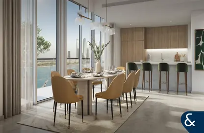 Apartment - 3 Bedrooms - 3 Bathrooms for sale in Beachgate by Address - EMAAR Beachfront - Dubai Harbour - Dubai