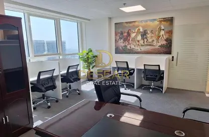 Office Space - Studio - 2 Bathrooms for rent in Aspin Tower - Sheikh Zayed Road - Dubai