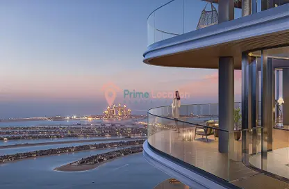 Apartment - 4 Bedrooms - 4 Bathrooms for sale in The Bristol - EMAAR Beachfront - Dubai Harbour - Dubai