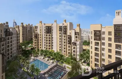 Apartment - 2 Bedrooms - 3 Bathrooms for sale in Lamaa - Madinat Jumeirah Living - Umm Suqeim - Dubai