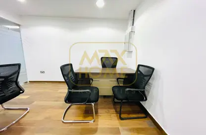 Office Space - Studio - 4 Bathrooms for rent in Hanging Garden Tower - Al Danah - Abu Dhabi